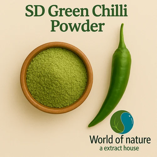 SD Green Chilli Powder, Packaging Type: Loose Packing