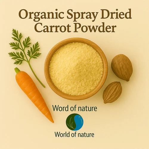 Organic Spray Dried Carrot Powder