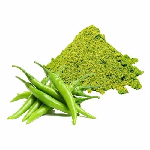 Kashmiri Green Chili Powder (R. K. Dehydration), Packaging Size: 200g