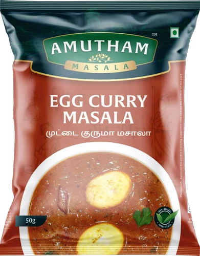Kuruma Masala Podi For Egg Curry (Natural, No Added Color, No Preservatives) - 1kg Packet