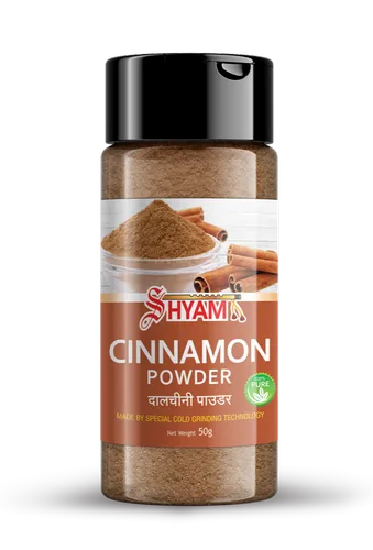 Shyam Cinnamon Powder/ Dalcheeni (Jar) 50g, Packaging Type: Packet