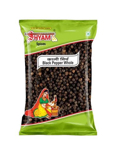 Shyam Black Pepper (Kali Mirch) 100 GM, Whole (Peppercorn)