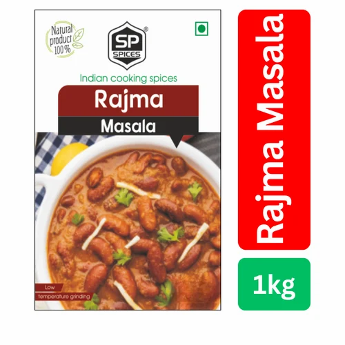 Rajma Masala Powder SP Spices (Kidney Beans) - Mild North Indian Style (1kg Box)