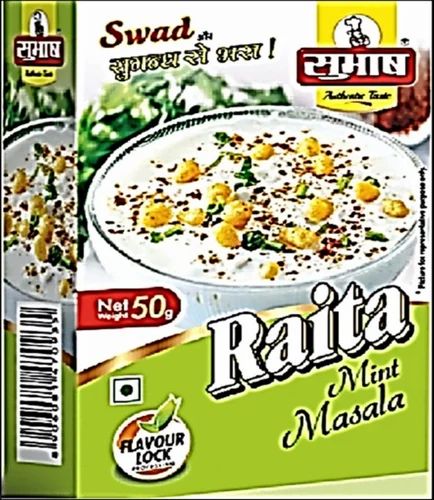 Raita Masala, Packaging Type: Box