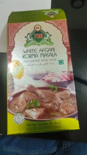 50g RK 786 White Afgani Korma Masala Powder