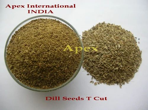 Apex Light Brown T Cut Dill Seeds, For Food, Pack Size: 50 Kg