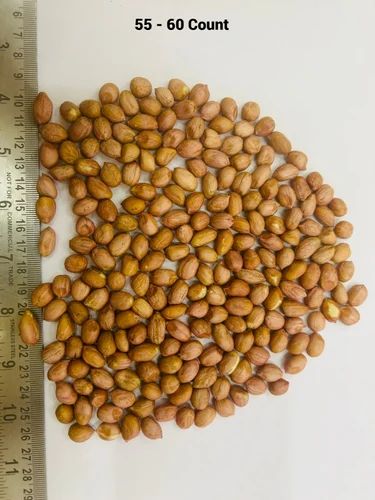 Peanut Kernal Whole (Count 50-60) - Groundnut Red Kernal - Earthnuts - Goober Peas - Monkey Nuts