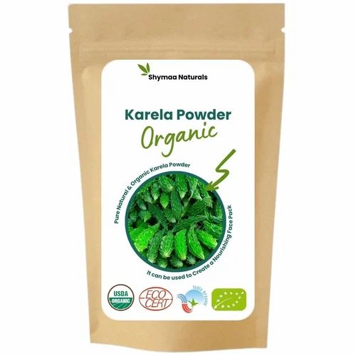 100% Organic Karela Powder Pure Ayurvedic Indian Herbs Powder, Grade: Food Grade