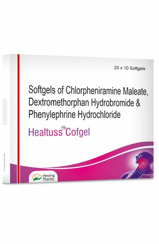 HEALING PHARAMA HEALTUSS COFGEL, 10 mg