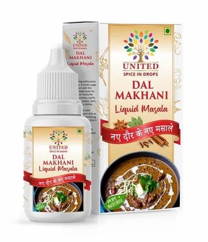 Spice in Drops Dal Makhani Masala, Packag in g Size: 25 ML