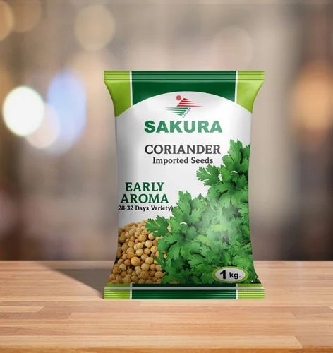 Natural Yellow CORIANDER SEEDS- ERALY AROMA ( 30 DAYS), For Sowing / Agriculture, Packaging Size: 1 KG Pouch