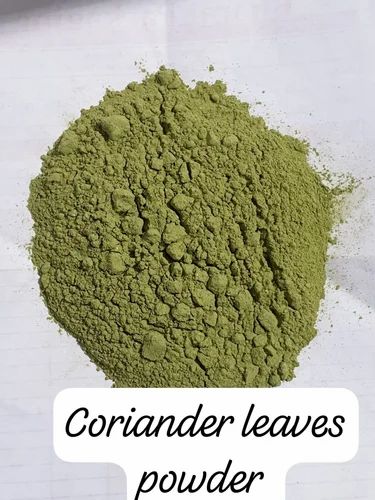 Coriander leaves powder