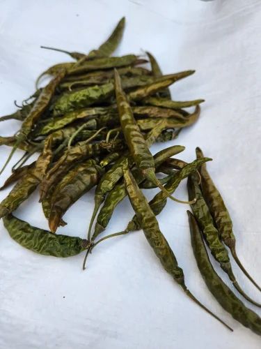 Dehydrated Green Chilli, Whole