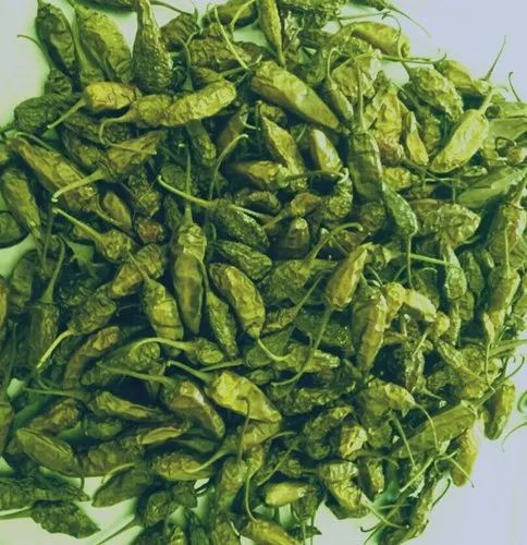 Dried Green Chilli