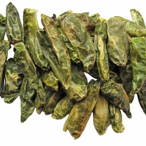 Loose Dry Green Chilli, Whole