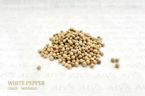 Organic Wayanad White Pepper, 50 kg