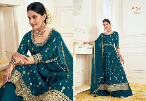 Organza Embroidered Lt Nitya Salwar Suits
