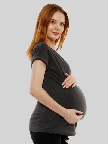 Women's Organic Bamboo Maternity T Shirt