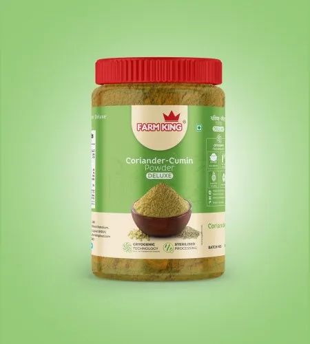 Farm King 500 GM Coriander-Cumin Powder Deluxe, Packaging Type: Jar