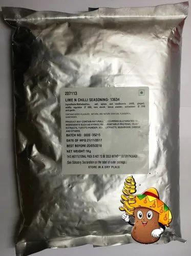 Lime and Chilly Seasoning, Pack Type: Food Grade Cover, Pack Size: 1kg