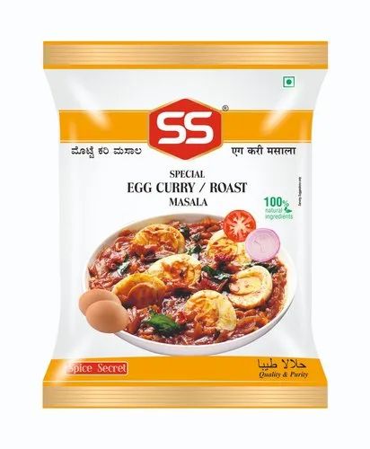Egg Curry Masala, Packaging Size: 80g