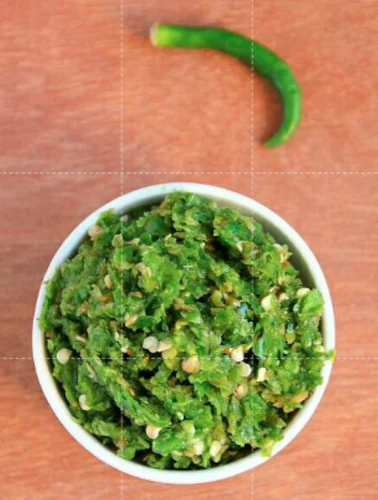 Pure Green Chilli Paste