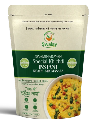 Swalay Swaminarayan Special Khichadi Instant Ready Mix Masala, Packet, Packaging Size: 500 gm