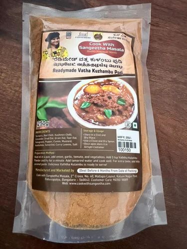 250 gm Cook With Sangeetha Masala Readymade Vatha Kuzhambu Podi, Powder