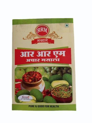 RRM Mango Pickle Masala, Paper Box, Packaging Size: 100 gm