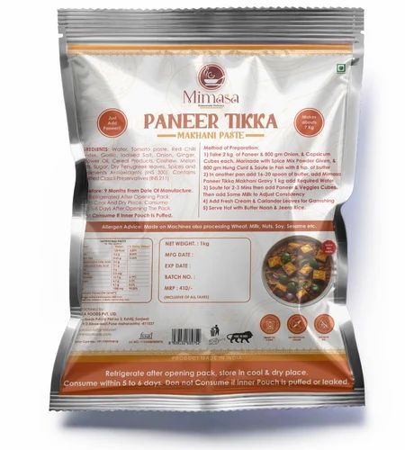 Paneer Tikka Masala For Grills Tandoor
