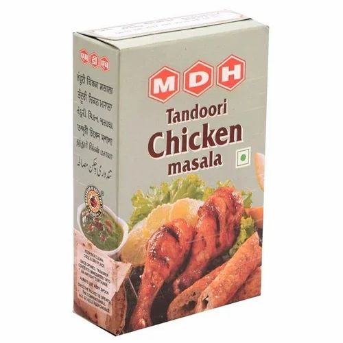 MDH Tandoori Chicken Masala Powder for Chicken Curries (100g Box)
