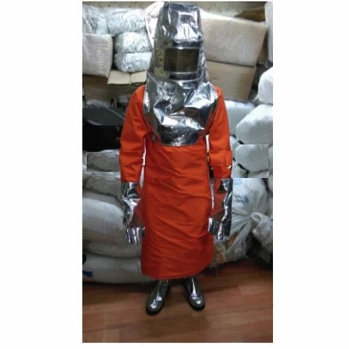 Aluminised Back Open Foundry Jacket