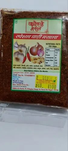 Korde Masale Special Ghati Masala, Packaging Size: 100g
