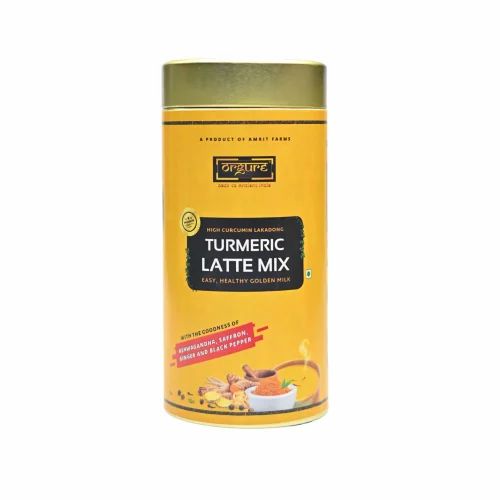 Orgure Lakadong Turmeric Latte Mix Instant Spiced Haldi Doodh Powder