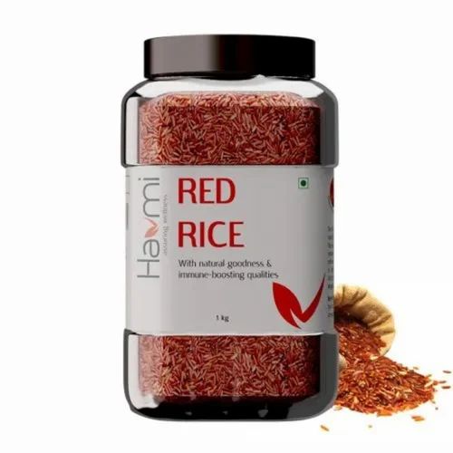 1 Kg Havmi Red Rice, Jar