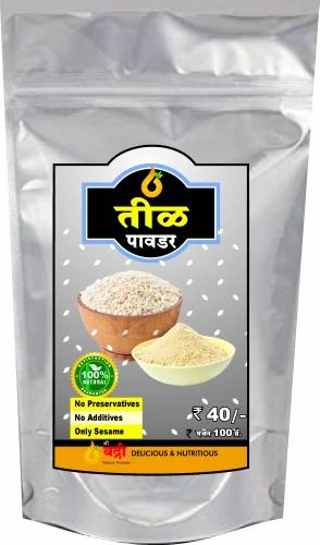Shree Badri Nutty Natural Sesame Powder, Packaging Type: Packet, Packaging Size: 100g