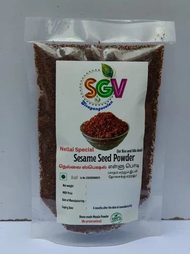 250gm SGV Nellai Special Sesame Seed Powder, Packaging Type: Pouch