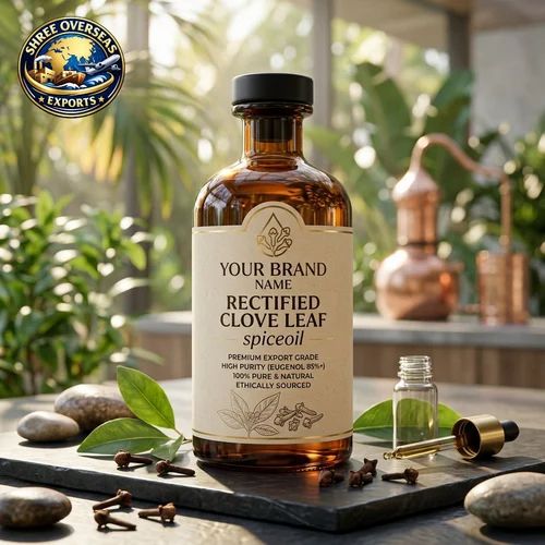 Rectified Clove Leaf Oil Manufacturer India Bulk Supplier High Eugenol Clove Leaf Oil