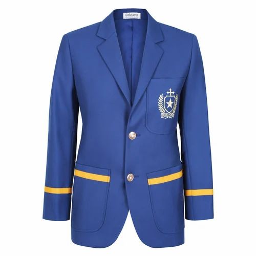 Blue Men'S Black Suit