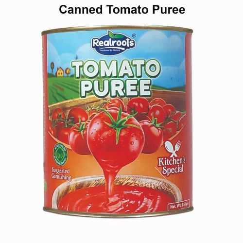 Canned Tomato Puree, Packaging Size: 850 g