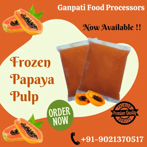 Frozen Papaya Pulp