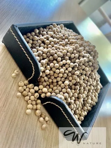 Dry Wnature Organic Whole White Pepper