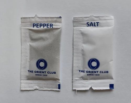 Salt And Pepper Sachets, Packaging Type: Packet