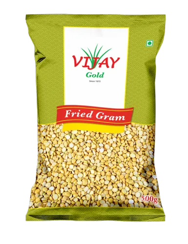 Vijay Gold Fried Gram, 500 g, Polished