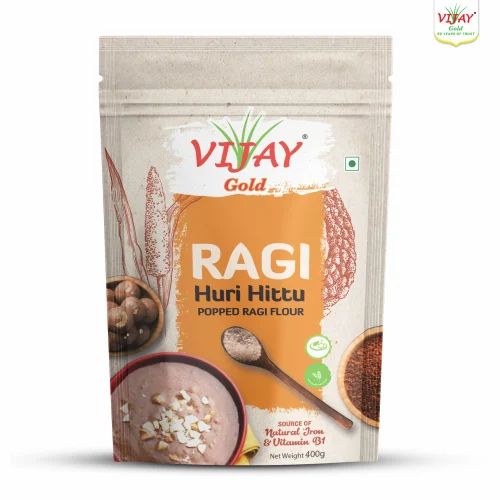 Ragi Huri Hittu (POPPED RAGI FLOUR) 400 gm