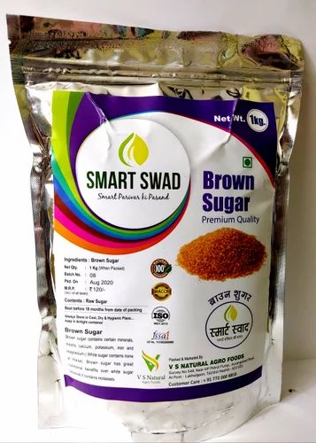 Smart Swad Indian Organic Brown Sugar, Granules, Packaging Size: 1 kg