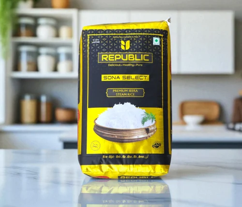 26 Kg Republic Sona Select Premium Jeera Steam Rice