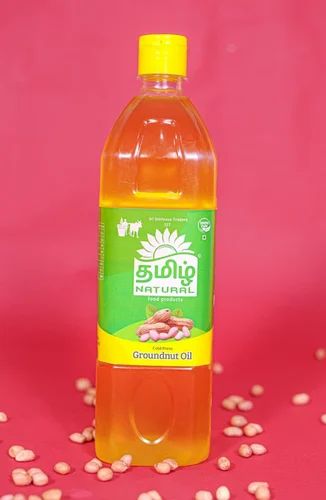 1 L Cold Pressed Groundnut Oil