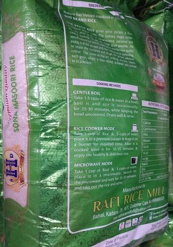 26kg Premium Quality BPT 2 Years Old Raw Rice