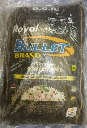 White 26 Kg Royal Bullet Sortex Rice
